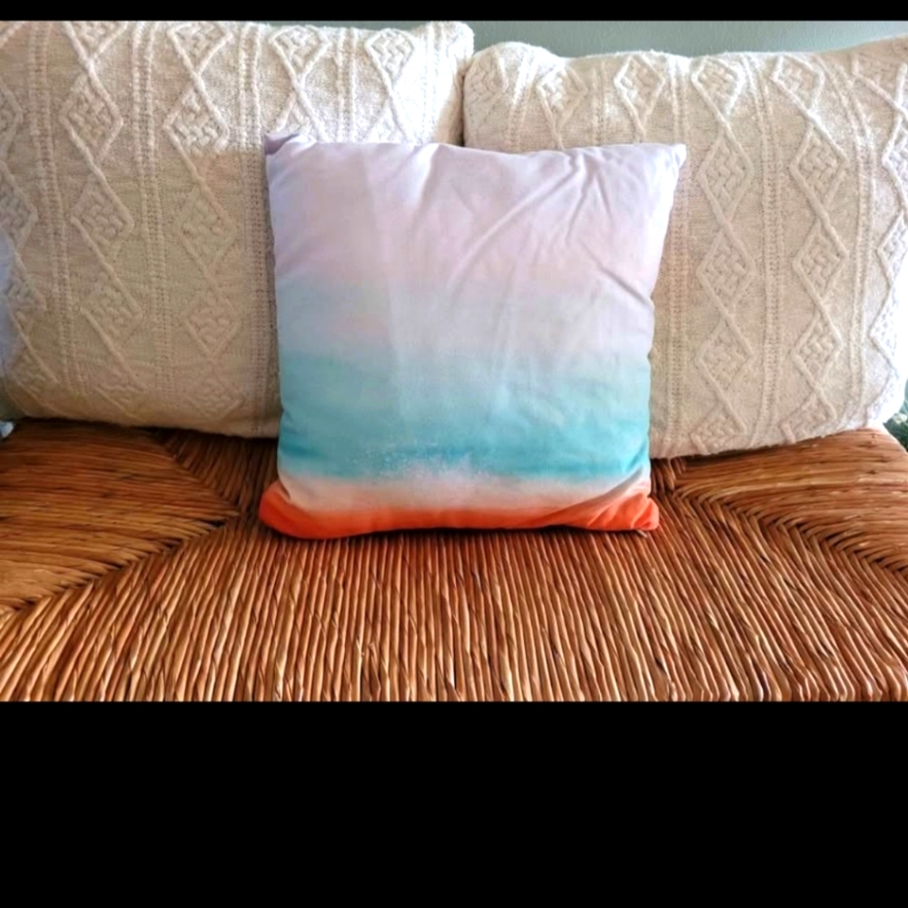 Ocean Sunset pillow